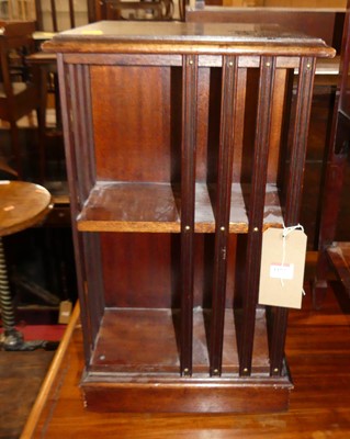 Lot 1192 - A contemporary mahogany square two-tier small...