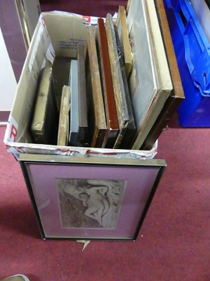 Lot 1070 - Assorted pictures and prints, to include...