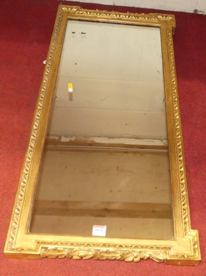 Lot 1078 - A Victorian gilt composition framed wall...