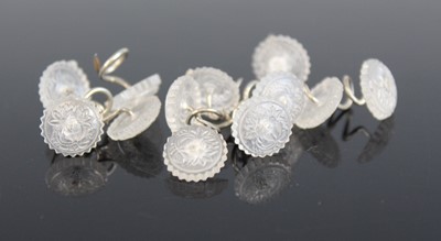 Lot 360 - A collection of moulded faux glass buttons