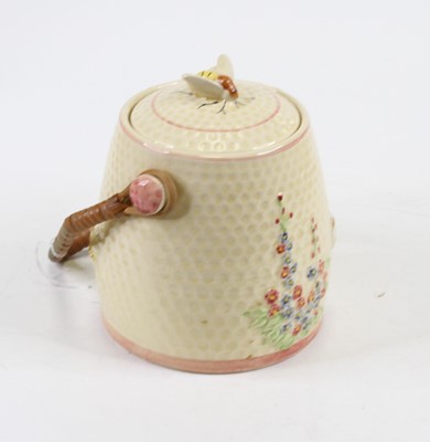 Lot 250 - A Kensington Pottery biscuit barrel, in the...