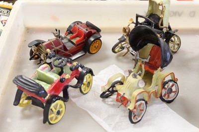 Lot 537 - A Schuco Mercer tin plate model motorcar,...