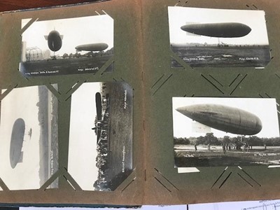 Lot 538 - Two albums of vintage postcards, to include...