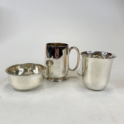 Lot 461 - A Victorian silver christening tankard, of...