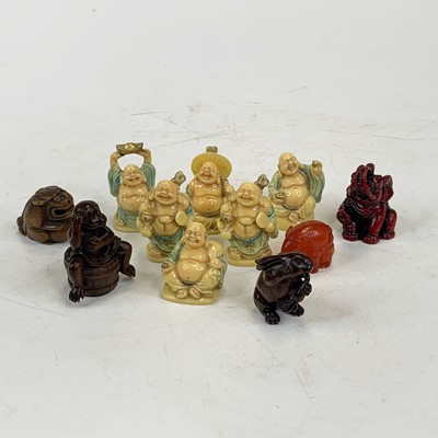 Lot 470 - A reproduction Japanese boxwood netsuke in the...