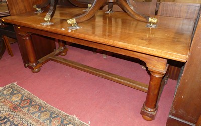 Lot 1275 - A walnut refectory table in the 17th century...