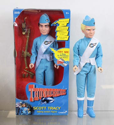 Lot 562 - A collection of four Thunderbirds action...