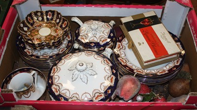 Lot 577 - Three boxes of miscellaneous items to include...