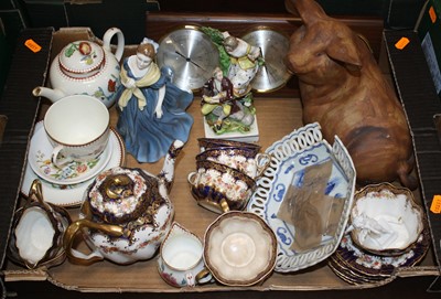 Lot 590 - Miscellaneous items to include a Victorian six...