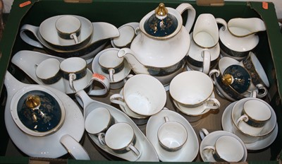 Lot 636 - Three boxes containing a Royal Doulton Carlyle...