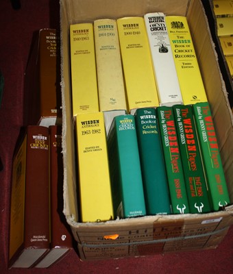 Lot 664 - A collection of Wisden Cricket related books,...