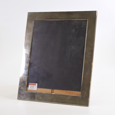 Lot 272 - An Elizabeth II silver clad easel photograph...