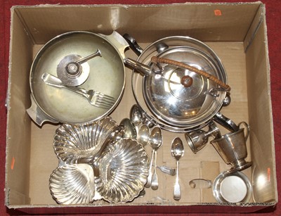 Lot 298 - A collection of silver plated items to include...