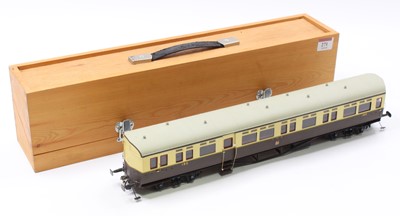 Lot 271 - Tower Models 0 Gauge GWR Autocoach No.180,...