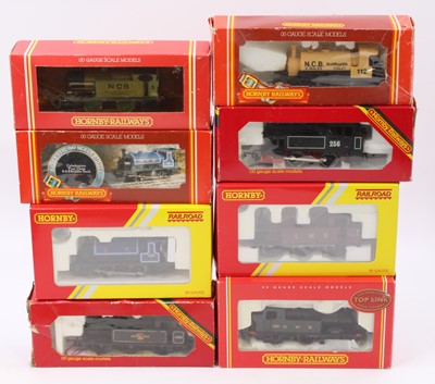 Lot 552 - Eight Hornby steam outline locos: R2674 LMS...