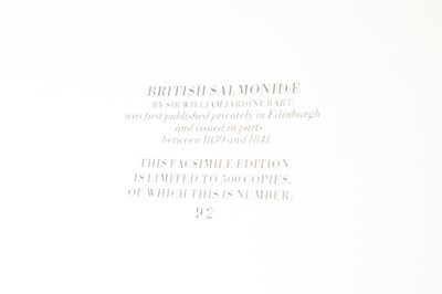 Lot 2019 - Jardine, Sir William: British Salmonidae,...