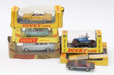 Lot 1188 - Dinky Toys part boxed model group of 5...