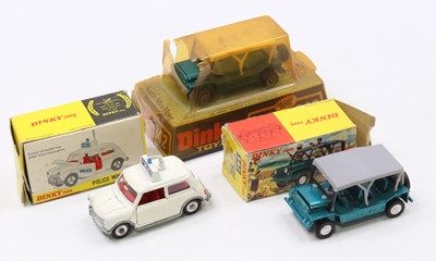 Lot 1182 - Dinky Toys boxed Mini group of 3 comprising No....