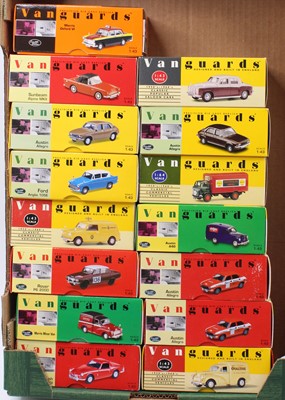 Lot 905 - 15 boxed Vanguards 1/43 scale diecast...