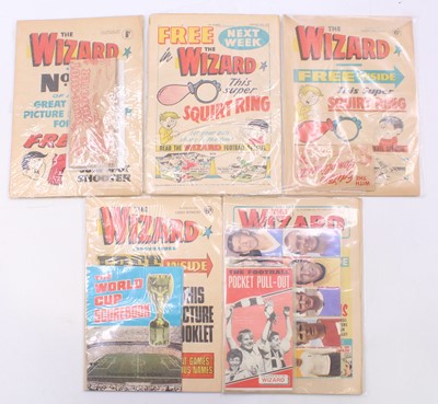 Lot 1794 - A collection of six various 1970s Wizard...