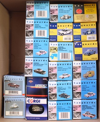 Lot 913 - 20 boxed Police Vanguards 1/43 scale diecast...