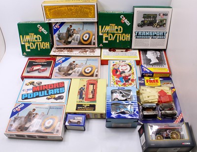 Lot 922 - A large collection of 18 Corgi Toys modern...