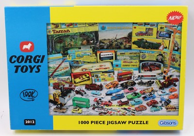 Lot 1377 - A Gibson Corgi Toys 1000 piece Jigsaw Puzzle...