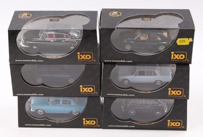 Lot 915 - 6 Ixo 1/43rd scale diecasts, with examples...