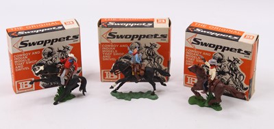 Lot 2082 - Britains Swoppets Cowboy boxed figure group,...