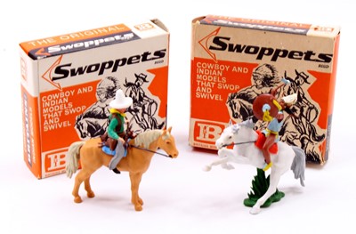 Lot 2083 - Britains Swoppets boxed cowboy figure group to...