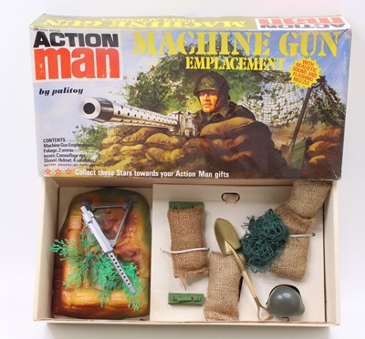 Lot 1643 - An Action Man Palitoy Machine Gun Emplacement...