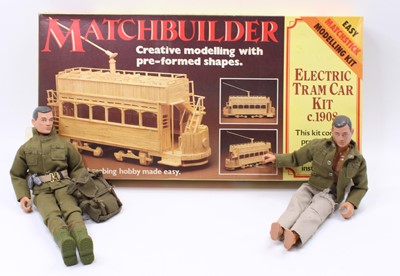 Lot 1527 - A boxed Matchbuilder Electric Tram Car kit...