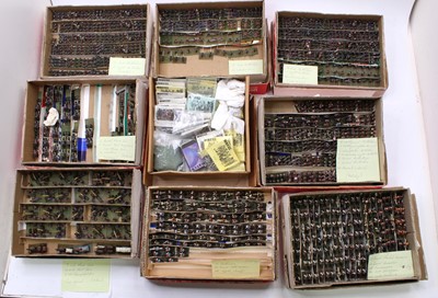 Lot 2001 - Collection of 1600+ 15mm scale white metal and...