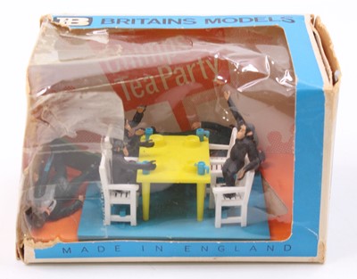 Lot 1547 - Britains No.4375 Chimps Tea Party, plastic...