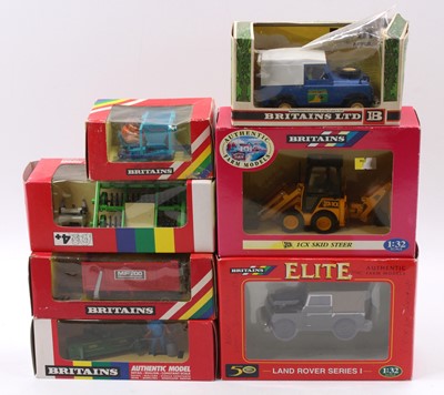 Lot 1953 - A collection of boxed Britains farming models,...