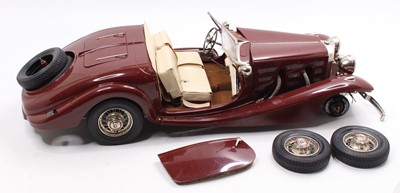 Lot 717 - A Pocher 1/8th scale built model of a Mercedes...