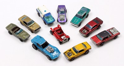 Lot 1542 - A collection of Hot Wheels Redlines in...