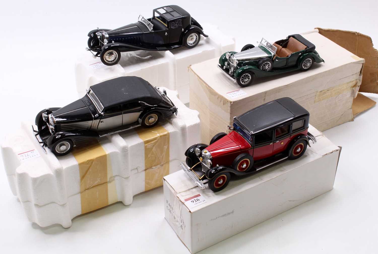 Lot 1536 - A collection of four boxed Franklin and...