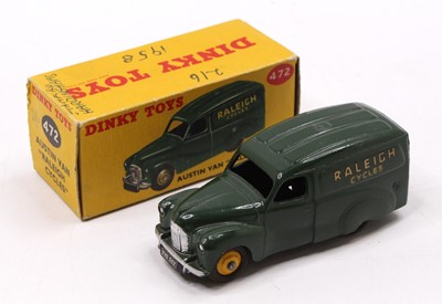 Lot 1140 - Dinky Toys No. 472 Austin 'Raleigh' Van...