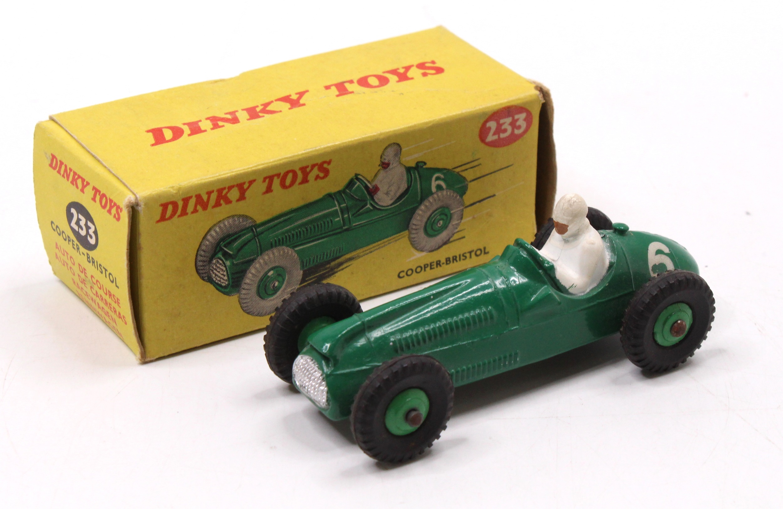 （1863）　DINKY TOYS　イギリス製　233　レーシングカー　クーパー 1863） DINKY TOYS イギリス製 233 レーシングカー クーパー
