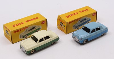 Lot 1148 - Dinky Toys boxed saloon group, 2 examples both...