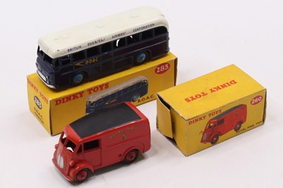 Lot 1150 - Dinky Toys boxed group, 2 examples comprising...