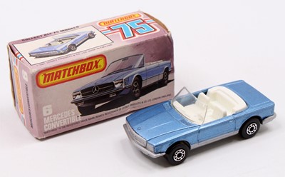 Lot 1464 - Matchbox Lesney Superfast No. 6 Mercedes 350...