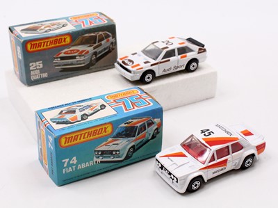 Lot 1466 - Matchbox Lesney Superfast boxed model group, 2...