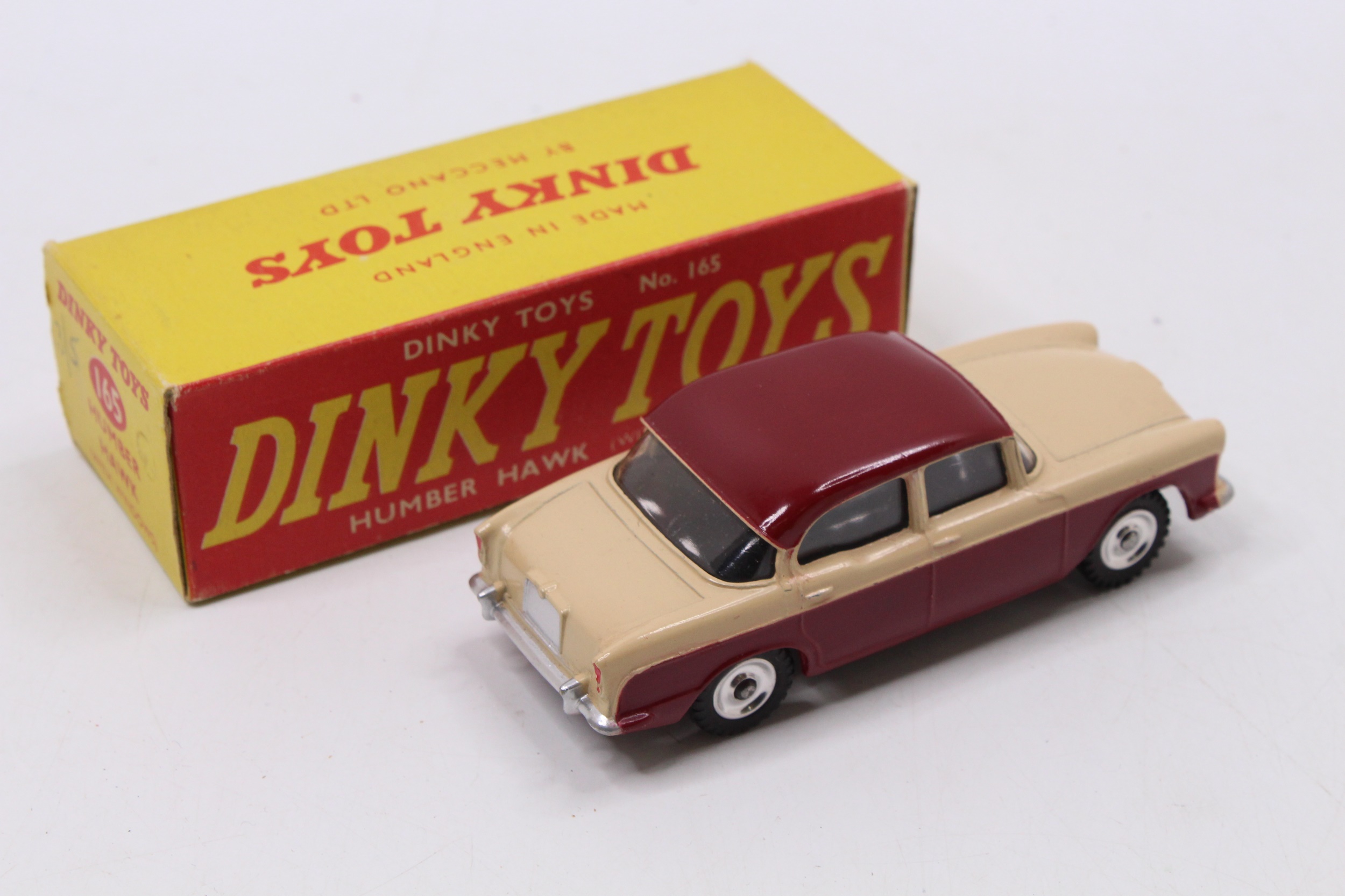 Lot 1112 - Dinky Toys No. 165 Humber Hawk, maroon