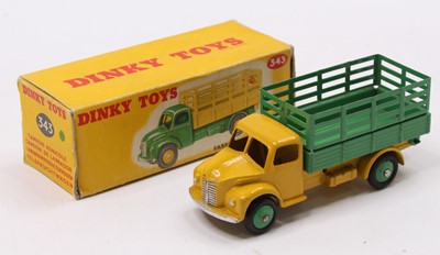 Lot 1133 - Dinky Toys No. 343 Farm Produce Wagon, yellow...