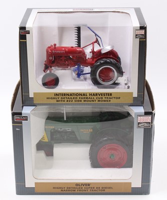 Lot 1806 - SpecCast 1/16th scale diecast tractor group, 2...