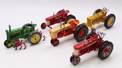 Lot 1932 - ERTL 1/16th scale tractor group of 5, with...