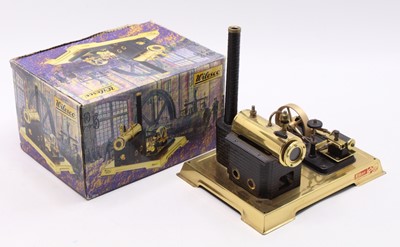 Lot 3 - Wilesco D106 stationary steam engine with...