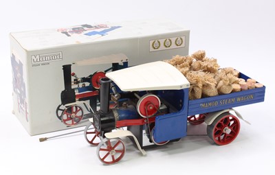 Lot 14 - A Mamod SW1 live steam wagon of usual...